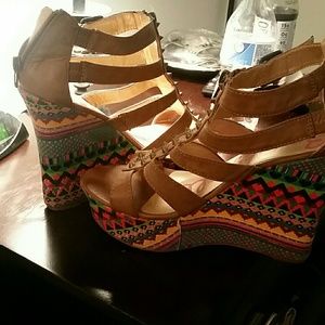 Betsey Johnson Wedged heels